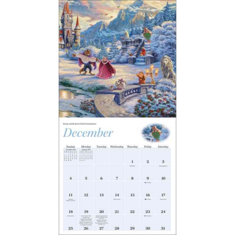Andrews Mcmeel 2022 Disney Dreams Collection, 12" x 12" Wall Calendar - Picture 2 of 4